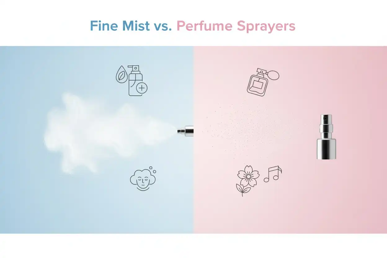 Fine Mist vs. Perfume Applications