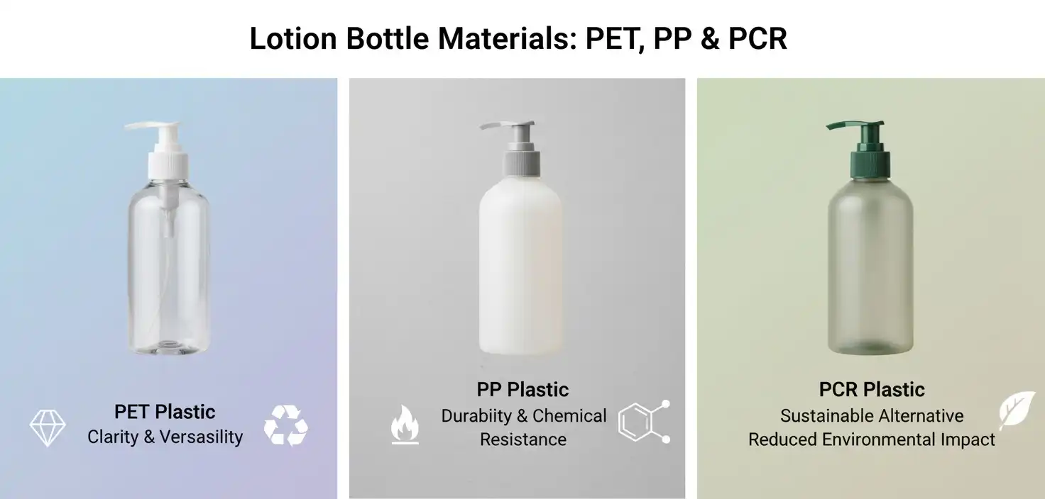 Exploring Materials: PET, PP, and Sustainable PCR Plastic