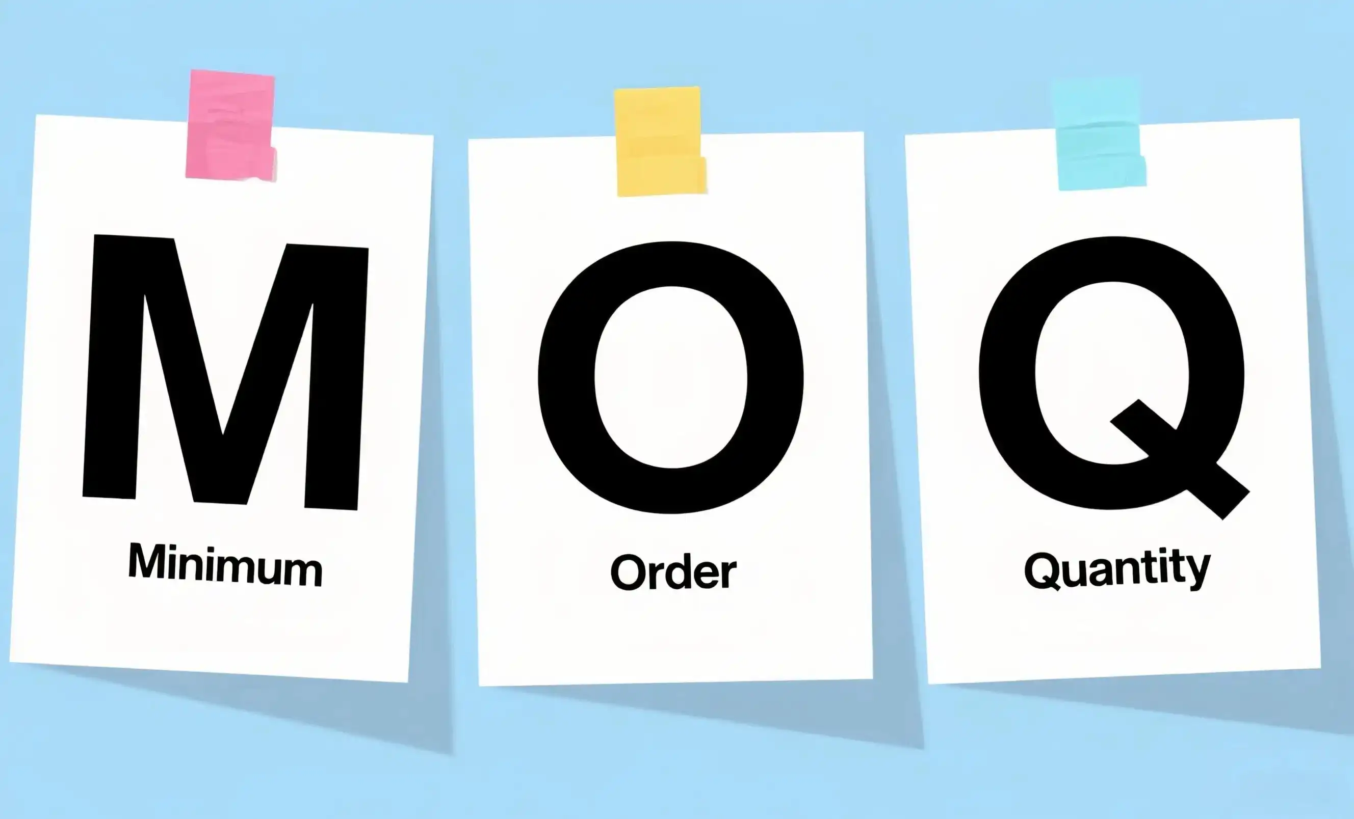 MOQ for cosmetic packaging MOQ for cosmetic packaging