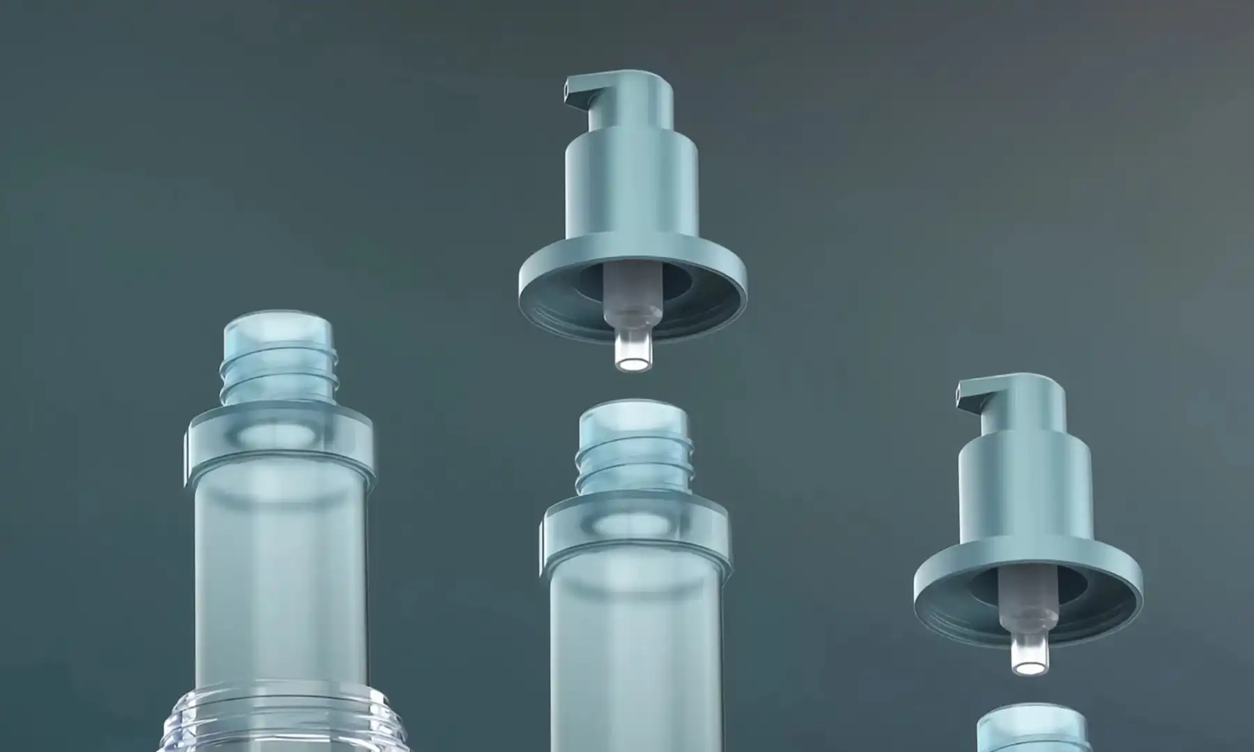 different types of airless pump