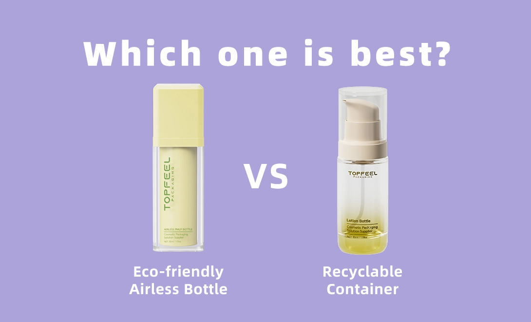 airless bottle vs lotion bottle