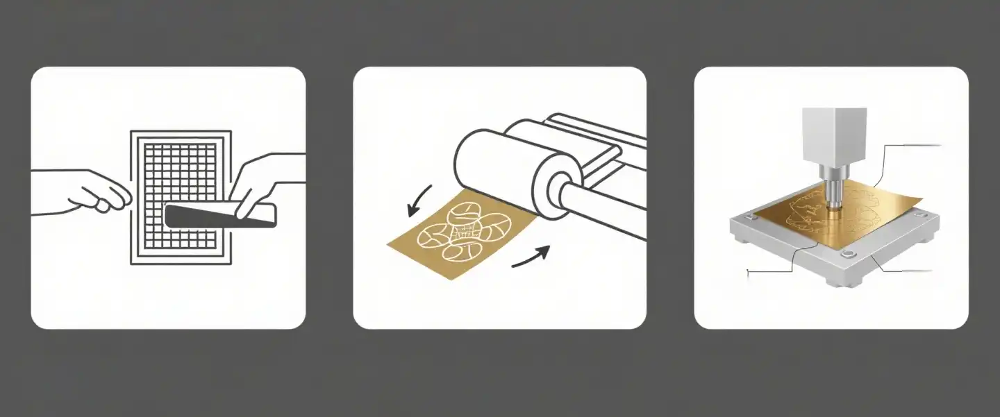 Screen Printing vs. Heat Transfer Printing vs. Hot Stamping-2 Screen Printing vs. Heat Transfer Printing vs. Hot Stamping-2