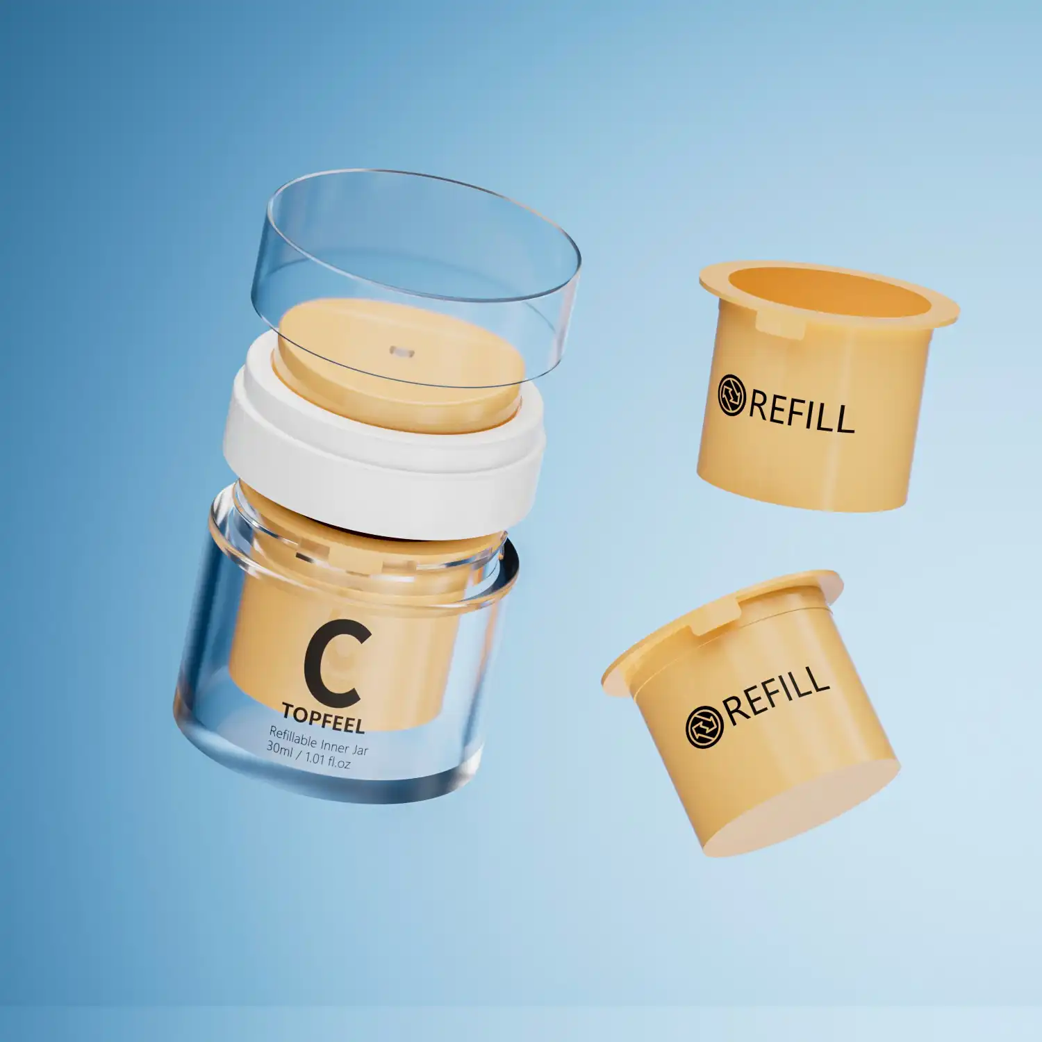 pj77 cream jar