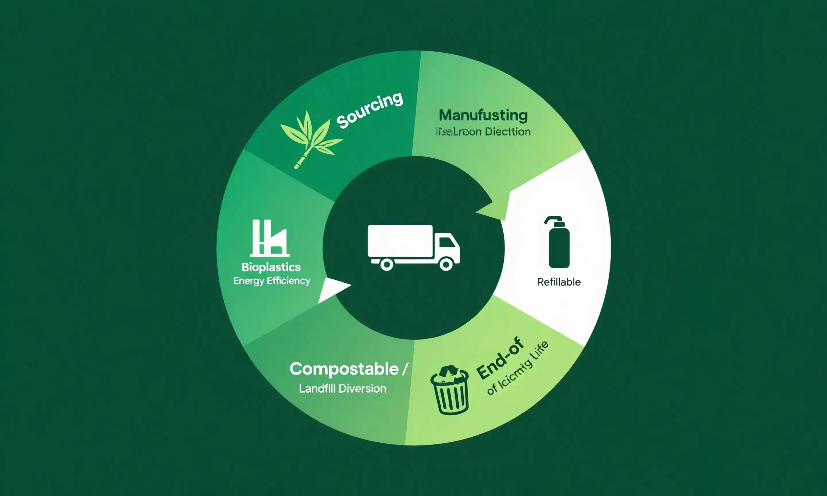 Green Packaging Contrast