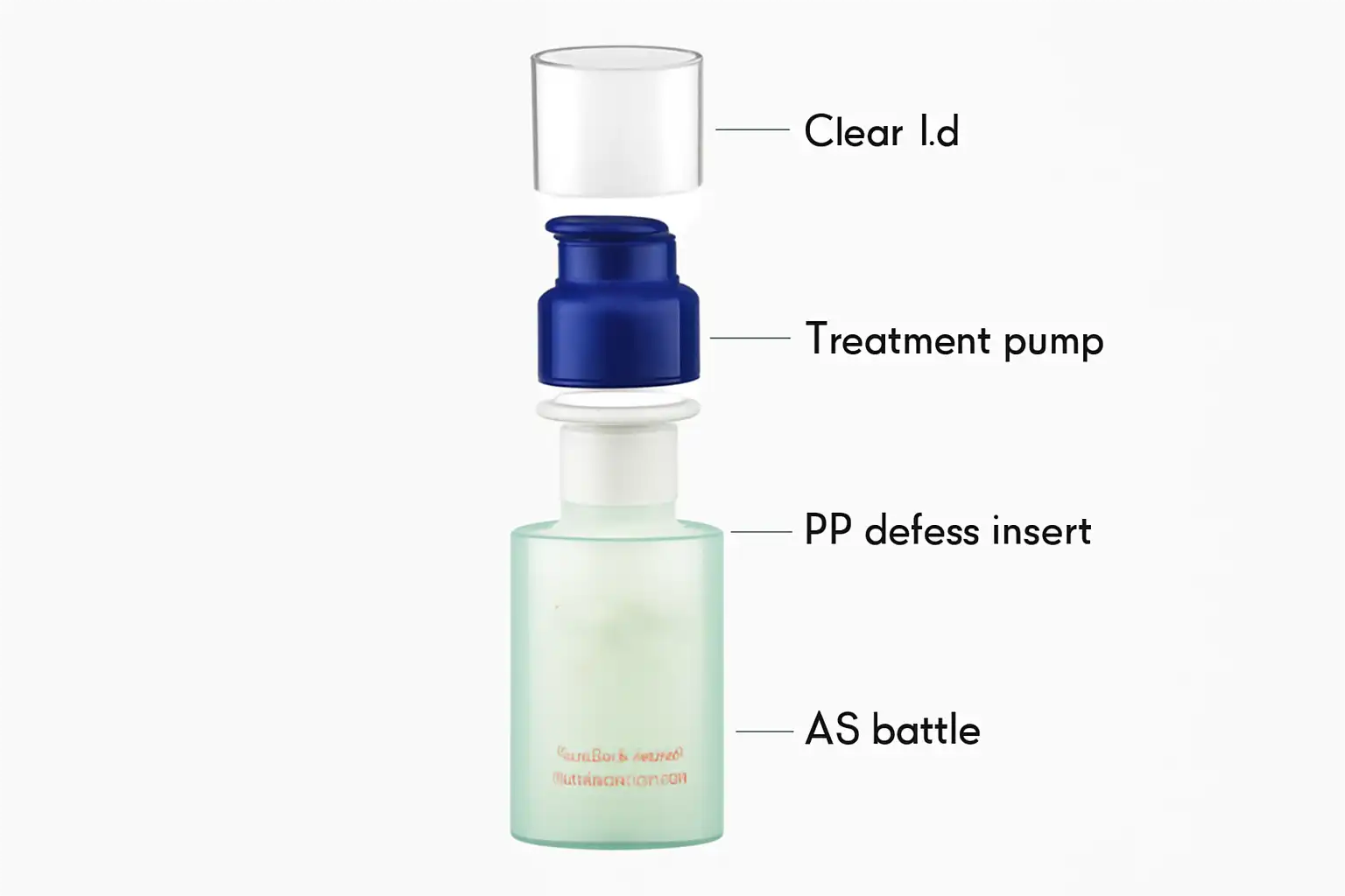 airless pump bottle