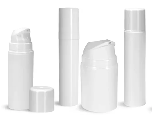 white bottle for skincare