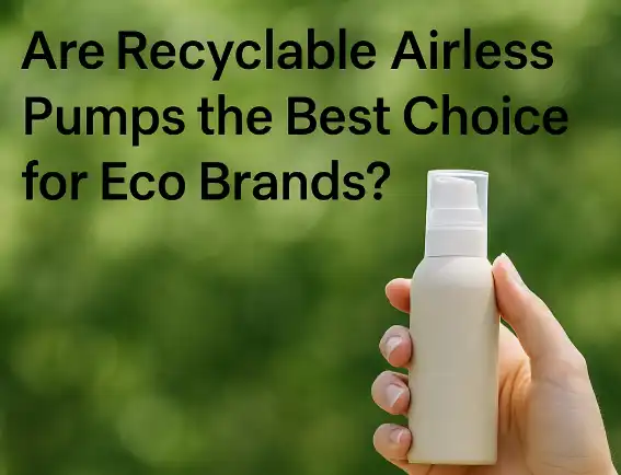 recyclable airless pumps