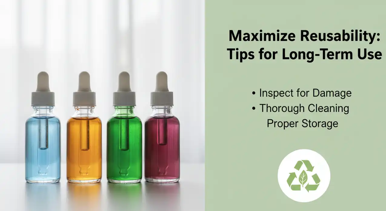 Are Glass Dropper Bottles Reusable? Tips for Long-Term Use