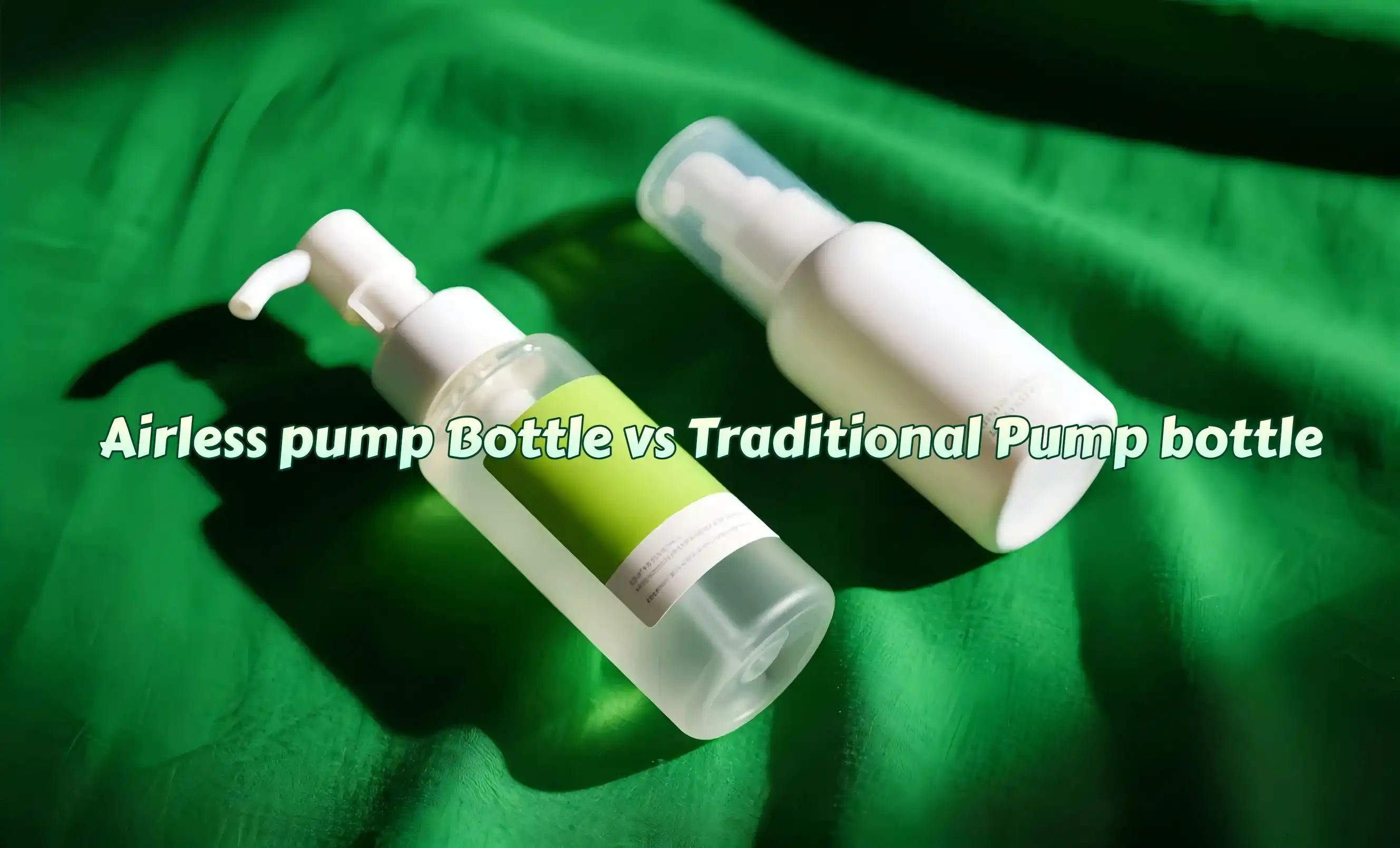 Is een airless fles beter dan traditionele pompen?