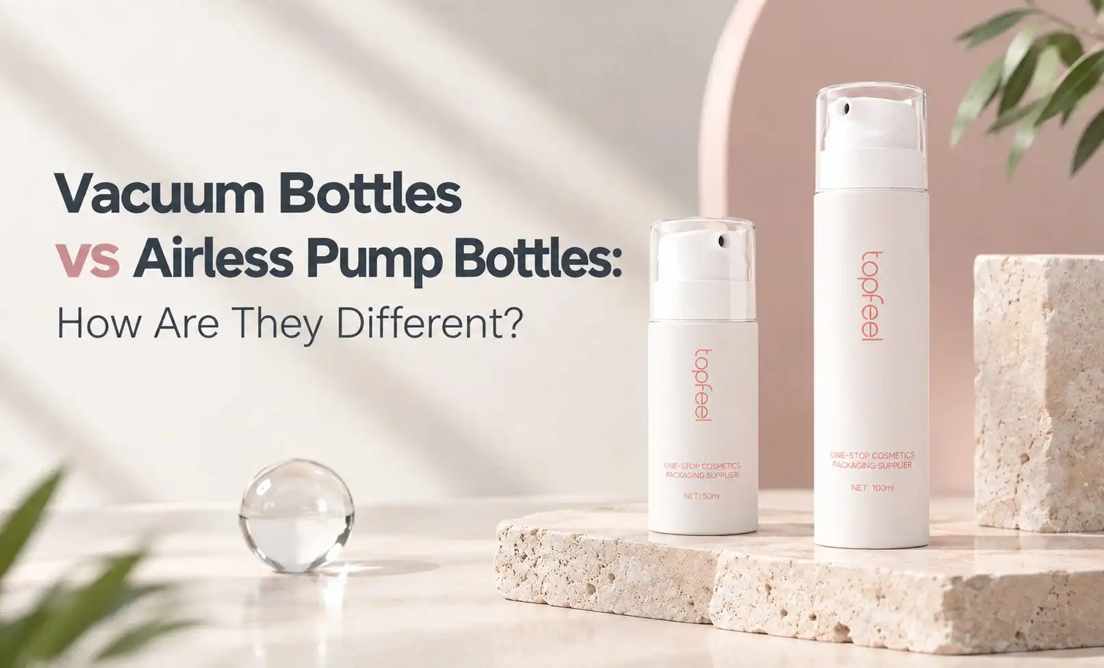 Vacuum Bottles vs Airless Pump Bottles: How Are They Different