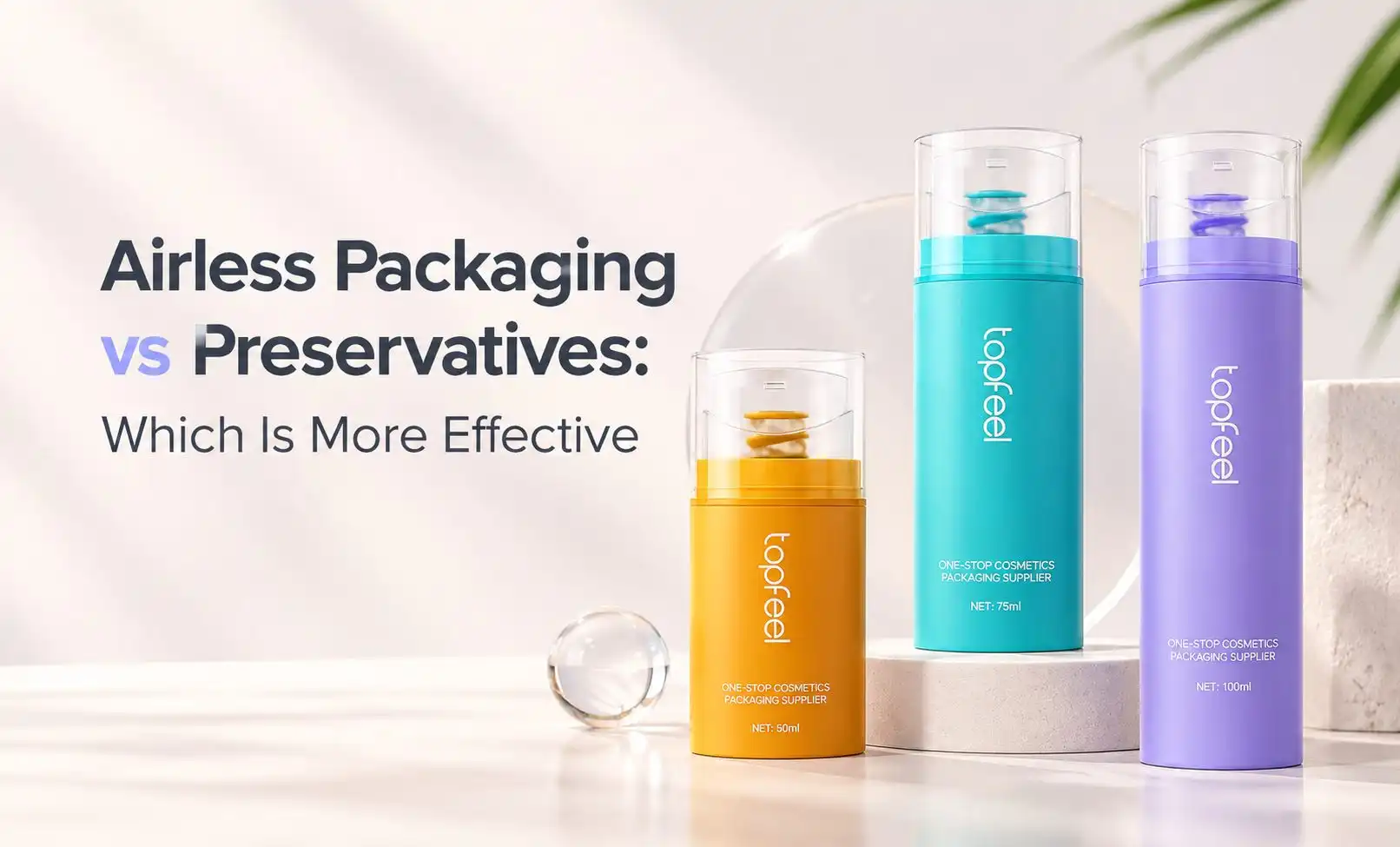 Airless Packaging vs Preservatives: Which Is More Effective
